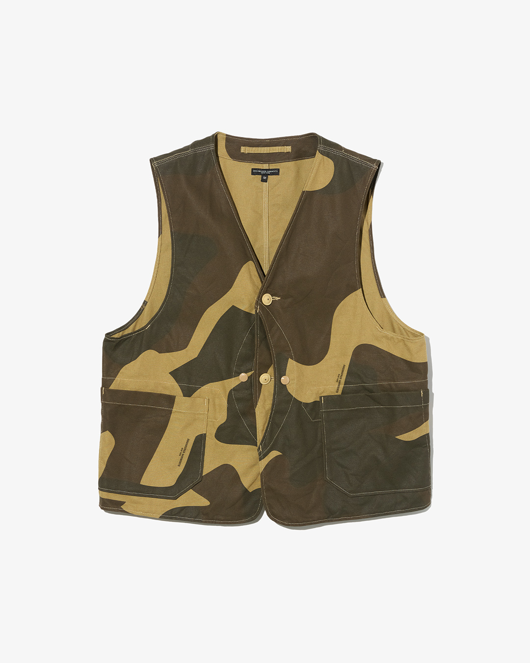 Upland Vest - Brown Mammoth Duck Camo Canvas ¥48,400