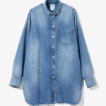 Button-down Shirt - Damaged Denim ¥41,800