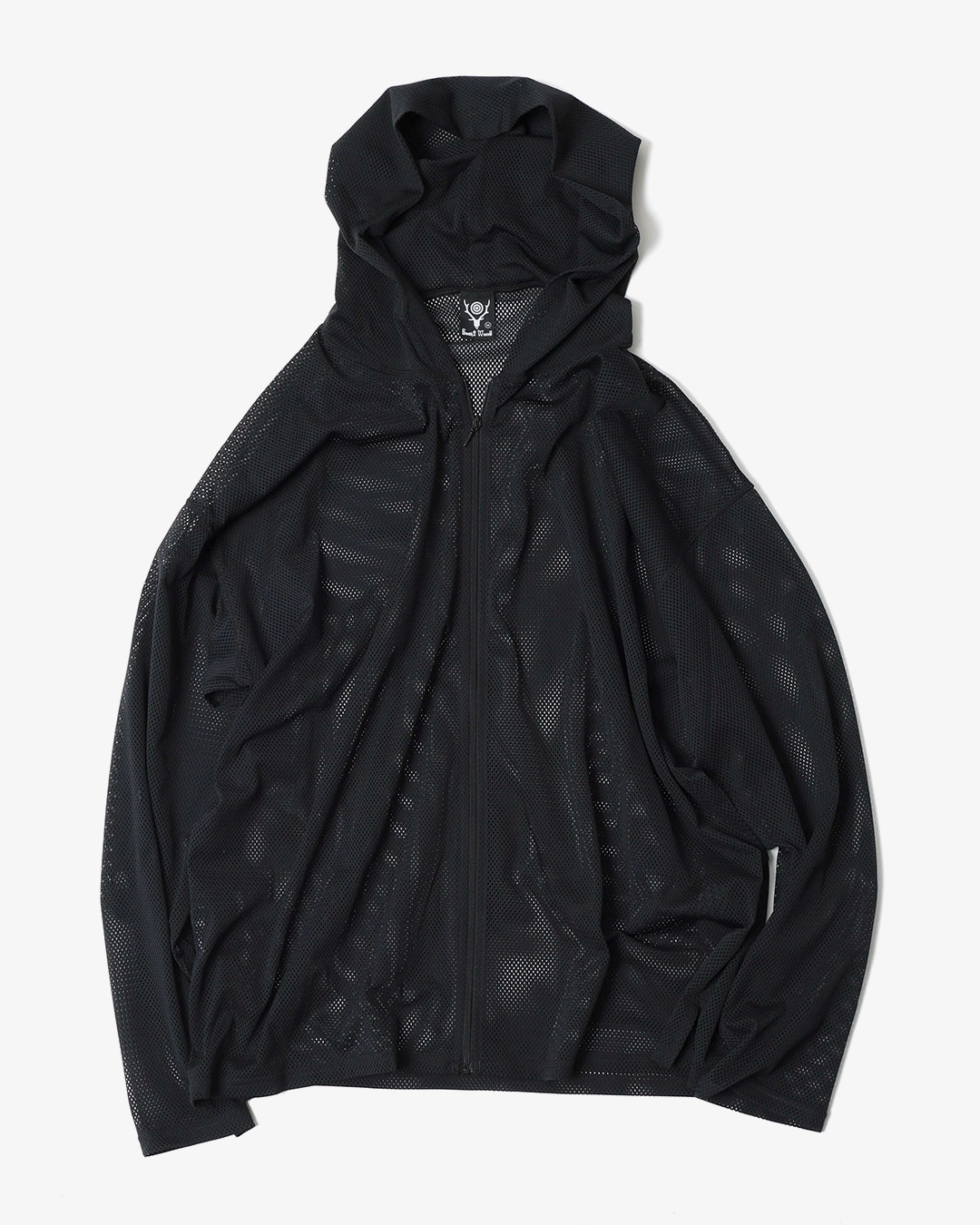 ZIPPED HOODY - KNIT MESH ¥15,400