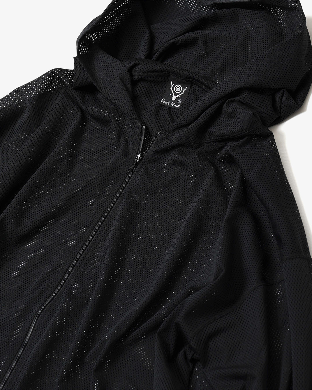 ZIPPED HOODY - KNIT MESH ¥15,400
