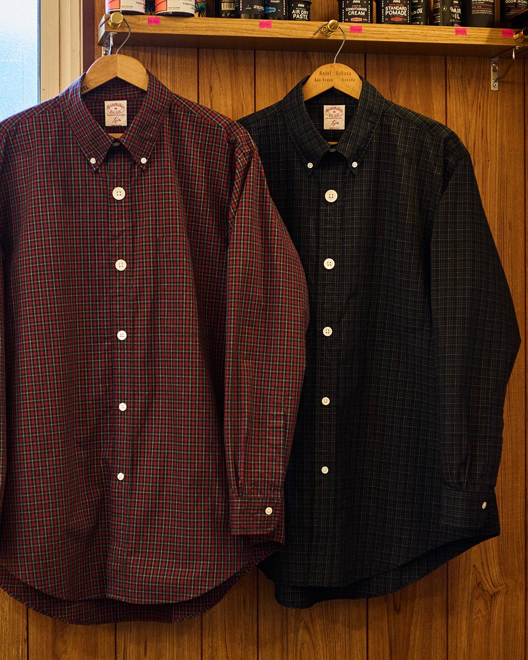 〈NEEDLES〉x〈BROOKS BROTHERS〉 初コラボレーションプロダクト9月2日（水）発売
